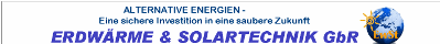 ERDW�RME & SOLARTECHNIK GbR