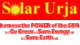 Solar energy is the future and the future is now�