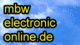 MBW Electronic Webshop