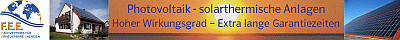 F.E.E. GmbH - Photovoltaik, thermische Solaranlagen, Wärmepumpen