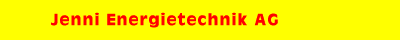 www.jenni.ch - Jenni Energietechnik AG, Oberburg - Der SOLARPIONIER